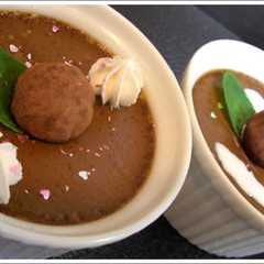 รูปของ 混ぜて焼くだけ！ほろ苦チョコプリン