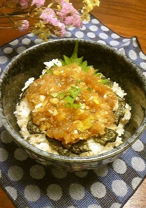 長ねぎたっぷり！味わいのねぎとろ-レシピのメイン写真