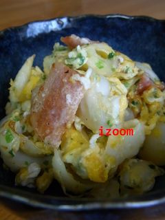 百合根のベーコン卵とじバター風味-レシピのメイン写真