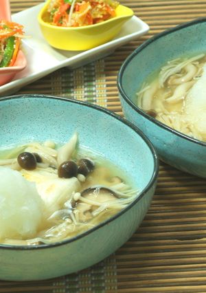きのこおろしもち-レシピのメイン写真