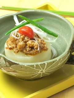 ジャージャー肉みそのふろふき大根-レシピのメイン写真