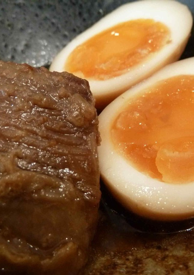 豚の角煮にも半熟卵がイイね♪-レシピのメイン写真