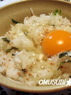 しらすと大葉の卵かけごはん-レシピのメイン写真