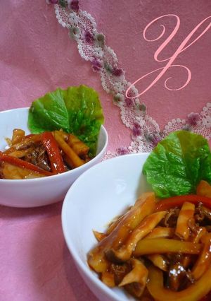 *エリンギとパプリカのケチャップ炒め*-レシピのメイン写真