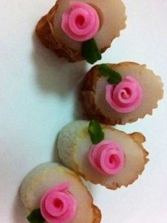 *キャラ弁 *バラのお花**-レシピのメイン写真