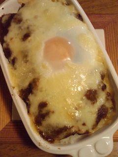 残ったカレーで簡単焼きカレー!-レシピのメイン写真
