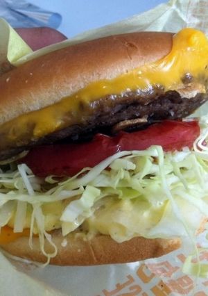 100％ビーフのタルタルチーズバーガー-レシピのメイン写真