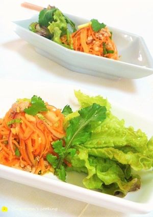 ぱぱっとタイ風☆人参サラダ-レシピのメイン写真