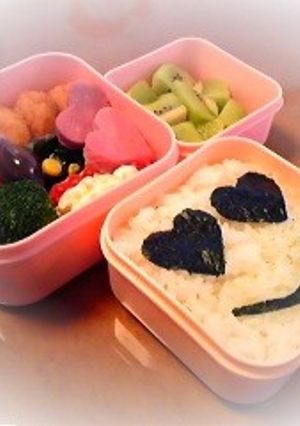 お弁当に♪層にするのだ！ごはん-レシピのメイン写真