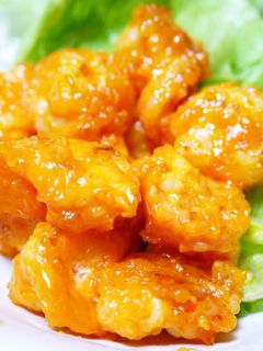 ぷりぷり♪エビチリ風ケチャマヨ豆板醤炒め-レシピのメイン写真