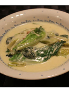 緑いっぱいの豆乳スープ-レシピのメイン写真