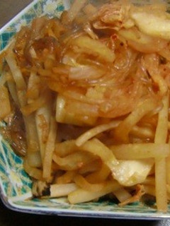 変わりなますは、キムチ入り大根チャプチェ-レシピのメイン写真