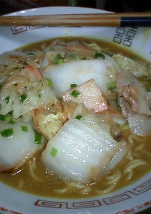 『おやつ』? インスタントラーメン-レシピのメイン写真