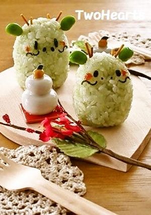 ❁２０１２年干支❁辰が立つ(≧ｍ≦)❁-レシピのメイン写真