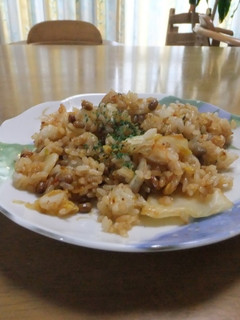 ちょー簡単!!キムチ納豆チャーハン☆-レシピのメイン写真