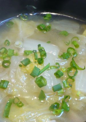 白菜スープ♪胡椒多めが美味♪-レシピのメイン写真