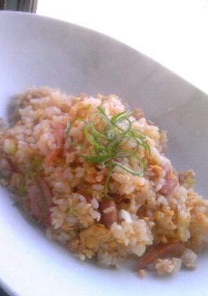 桃屋シリーズ☆キムチの素でピリ辛炒飯-レシピのメイン写真