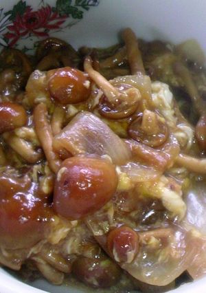 なめこ丼～なめこの消費に☆-レシピのメイン写真