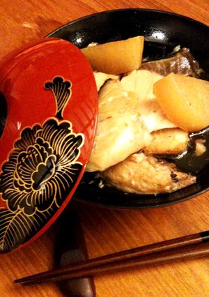 アラが美味しいブリ大根-レシピのメイン写真