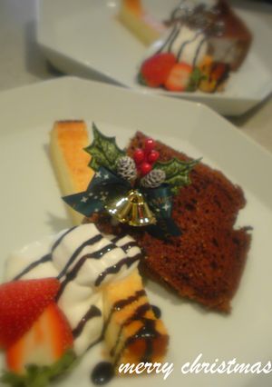 チョコレートシフォンケーキ-レシピのメイン写真