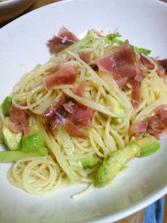 アボカドと生ハムのパスタ-レシピのメイン写真