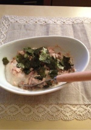 ちびっこ大好き☆ツナマヨ納豆もち-レシピのメイン写真