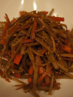 ごぼうとにんじんのきんぴら-レシピのメイン写真