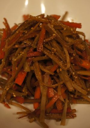 ごぼうとにんじんのきんぴら-レシピのメイン写真