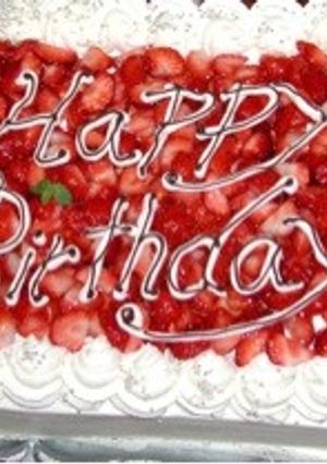 ☆お誕生日にはイチゴのショートケーキ☆-レシピのメイン写真