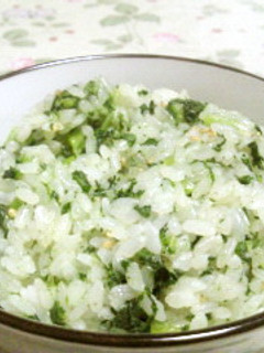 大根の葉の中華飯!!-レシピのメイン写真