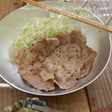 千切りねぎ&ねぎ塩だれの豚肉ソテー