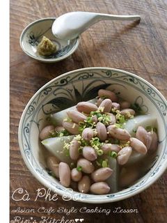 落花生と大根の塩煮-レシピのメイン写真