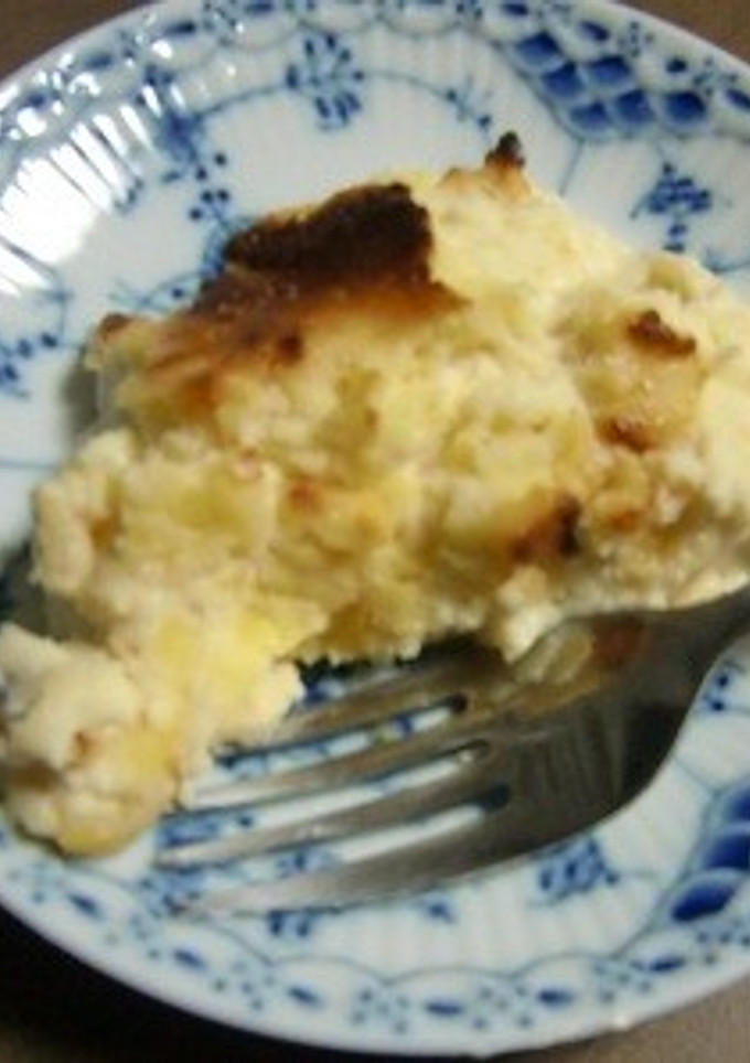 おせちのしめに、すりおろし林檎半熟ケーキ-レシピのメイン写真