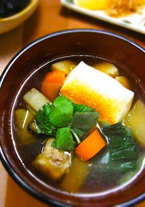 お雑煮・関東風-レシピのメイン写真