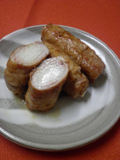 *山芋の肉巻き生姜焼き*-レシピのメイン写真