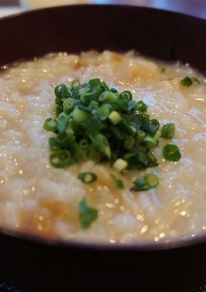 炊飯器で朝出来てるこってり中華粥-レシピのメイン写真
