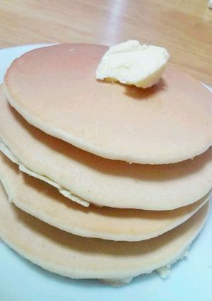 甘めパンケーキ-レシピのメイン写真