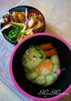 ２０１２年辰年の竜キャラ弁。-レシピのメイン写真