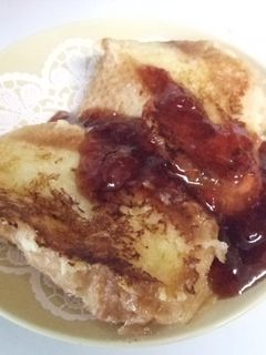 フランスパンで フレンチトースト-レシピのメイン写真