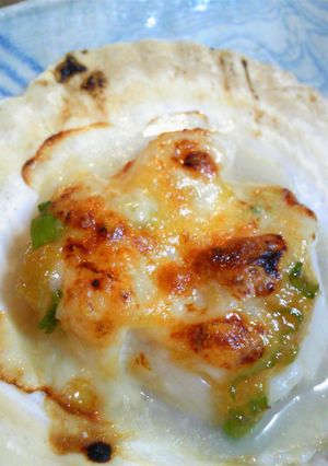 簡単！ホタテのねぎみそチーズ焼き-レシピのメイン写真