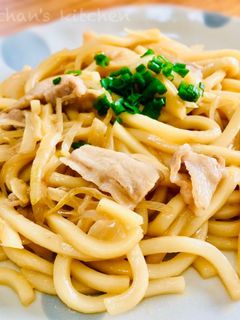 こってり旨い♪甘辛マヨで焼きうどん-レシピのメイン写真