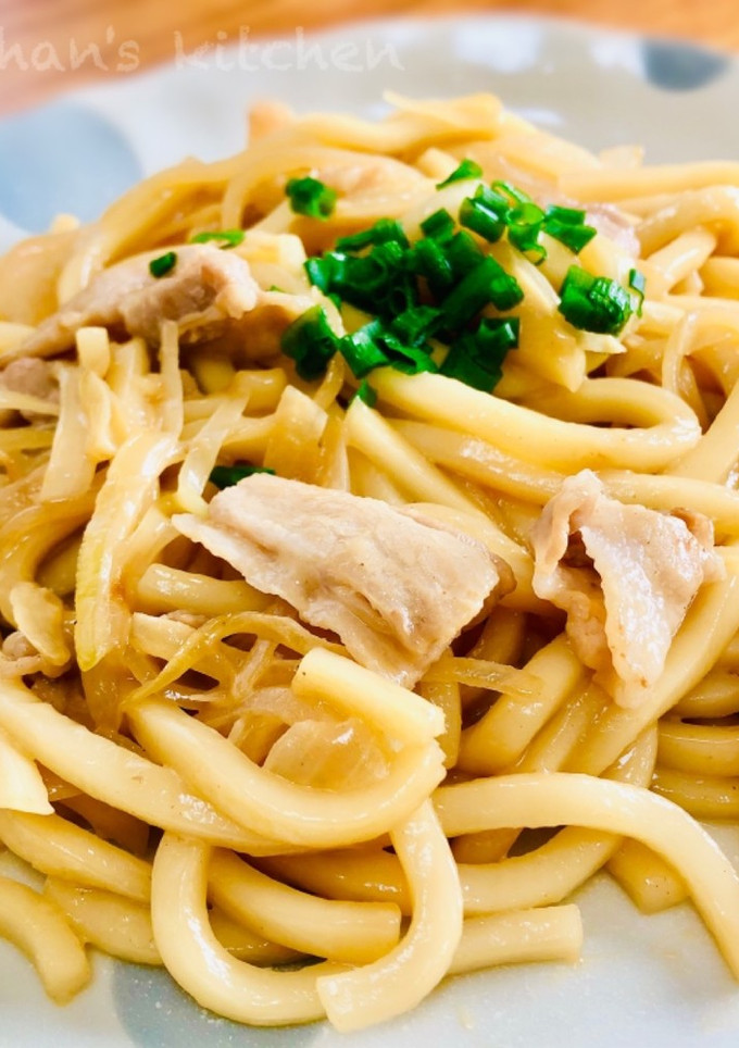こってり旨い♪甘辛マヨで焼きうどん-レシピのメイン写真