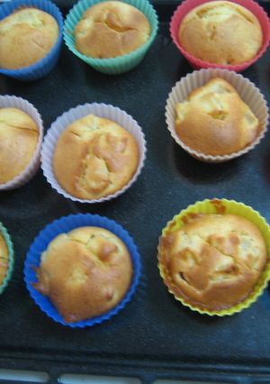 ケフィアでリンゴのカップケーキ-レシピのメイン写真