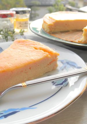 ヨーグルトで！チーズケーキ-レシピのメイン写真