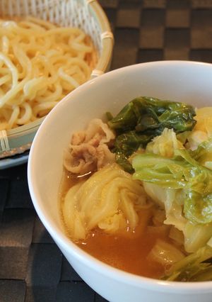 キャベツたっぷりのつけ麺-レシピのメイン写真