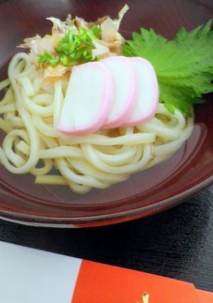 もちもち食感の年明けうどん-レシピのメイン写真