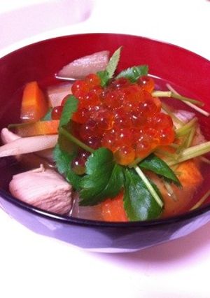 我が家の絶品お雑煮☆-レシピのメイン写真