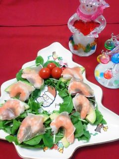 えびアボカドサラダ~リース風~-レシピのメイン写真