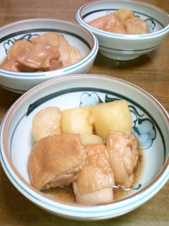 ジャガイモと鶏もも肉のてり煮-レシピのメイン写真