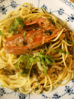 トリュフバターで作るエビのパスタ-レシピのメイン写真